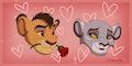 Lion Cubs: Valentine Love