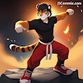 Keith Diamond, the blazing tiger