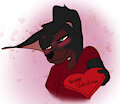 V-Day Pup by MoriaPup