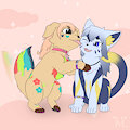 Doggo lick | Comm