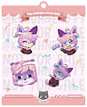 ✦ Telegram Stickers for @AinhartLoz ✦ by KurohNeko