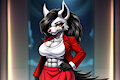 Mightyena OC - Anya Gonzalez