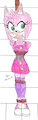 Ambushed Amy Rose of Sonic Boom