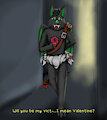 Will you be my vict....valentine? by TheSlimeDragon