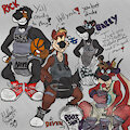 Diapered Basketball Gang