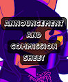News and Commission sheet by MirasheFreak03