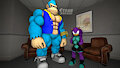 Clothed Doms - Jaden + BluKong