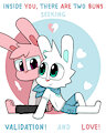 Inside you, there are two buns by arcticst0900