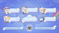 ✦ Twitch Stream Panels for @KoinuKibbo ✦ by KurohNeko