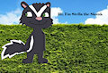 FurryCritters11 Day 50 - Stella the Skunk