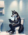 Feeling blue by BathroomAnimals