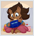 Little Gamer Girl by MrBIGDON1992