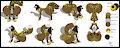 Inez the Lateral Gnoll (Naked SFW)