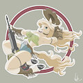 Dusty PinUp by WoofieBrisbane