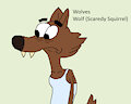 Wolf Daily Character - Wolf (Scaredy Squirrel)