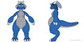Kobold Mage 3D Ref Sheet