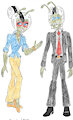 Chrysoberyl and Tourmaine Mopsus Upper Crust Family Elders