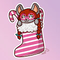 Annah Squeaks Christmas Stocking