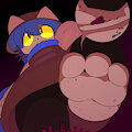 Against Little Cat Feet by optimisticTrashbag