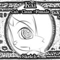 [sketch] Kai Kneeling by EvilCapitalist