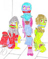 BURQA BONDAGE Rockettes of Atomic Betty