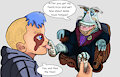 Winser human licking rygel feet WET