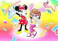 (GIFT ART) Joyce 'n Minnie by HarmonyBunny