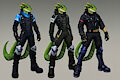 Villain OC - Neo DOOM Subordinate - Crusher the Lizard by Rayfox