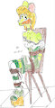 Adelost Wensleydale the Mouse Barmaid Bound