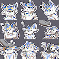 (Commission) Stickers