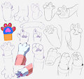 Pawsies by foxyfaxer