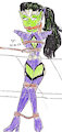 Unwilling Marcher Lyja the Laserfist