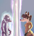 Zelda and Shaw 2 by CanisHenosis