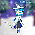 Christmas Ice Mage by Netherkitty