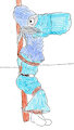 BURQA BONDAGE Pearl Krabs of Spongebob Squarepants