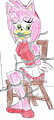 Grabbed Gymnast Amy Rose the Hedgehog