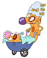 CatDog as Baby and Woman