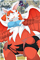 Fluffy Dragon (Quivern Transformation) (Alt) by AlsoFlick