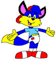 Alex the Fox Doing Pose