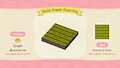 Gold Plank Flooring - ACNH