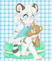Sitting Cute by Tahla
