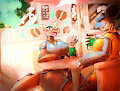 Bistro ☆ [Commission] by lovespell