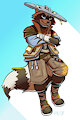 Rufus Raccoon by Alsif