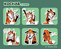 Kochab Stickers