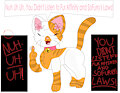 Nuh Uh Uh by CattyCarol