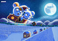 A christmas with Hamtaro and Bijou