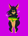 Debby the shortstack dobermen.