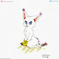 Gatomon curioso (patreon)