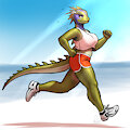 [C] Beach Jog