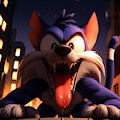 POV: You're About to be Furrball Chow by LuckyDaWolf
